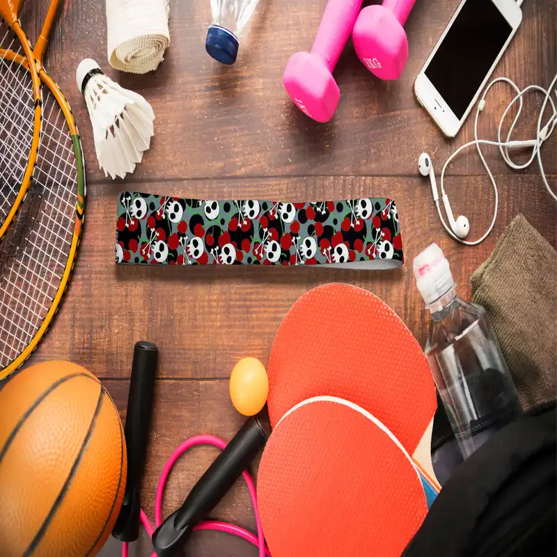 هدبند ورزشی آی تمر مدل اسکلت کد 349