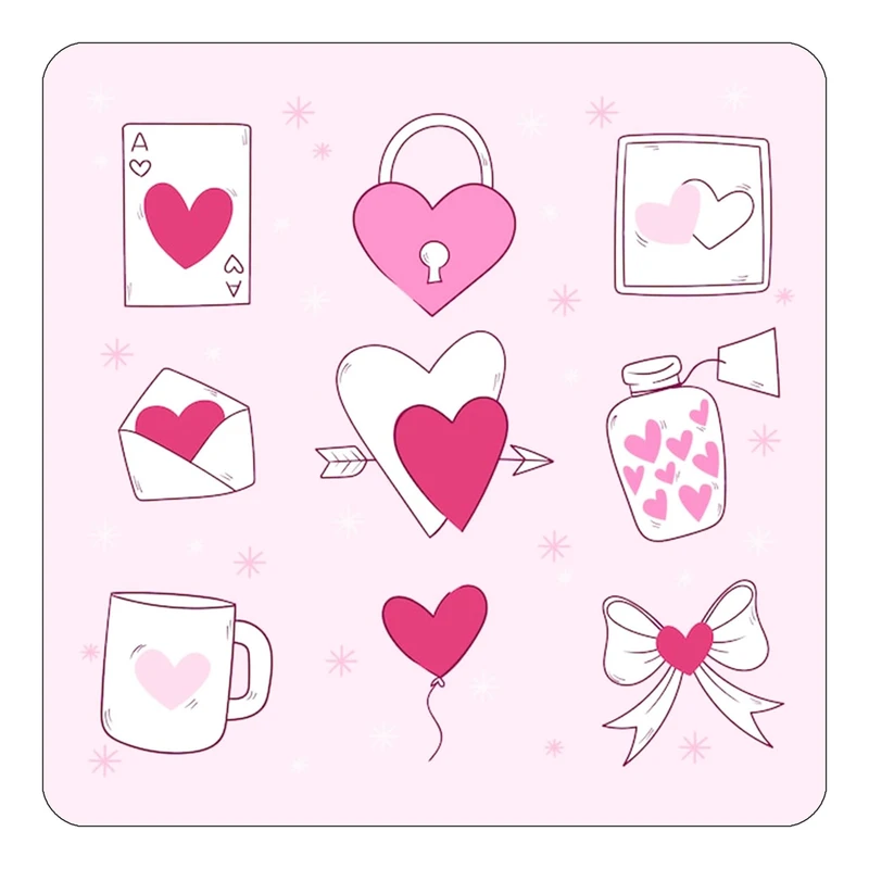 مگنت کاکتی طرح عاشقانه مدل mp38142