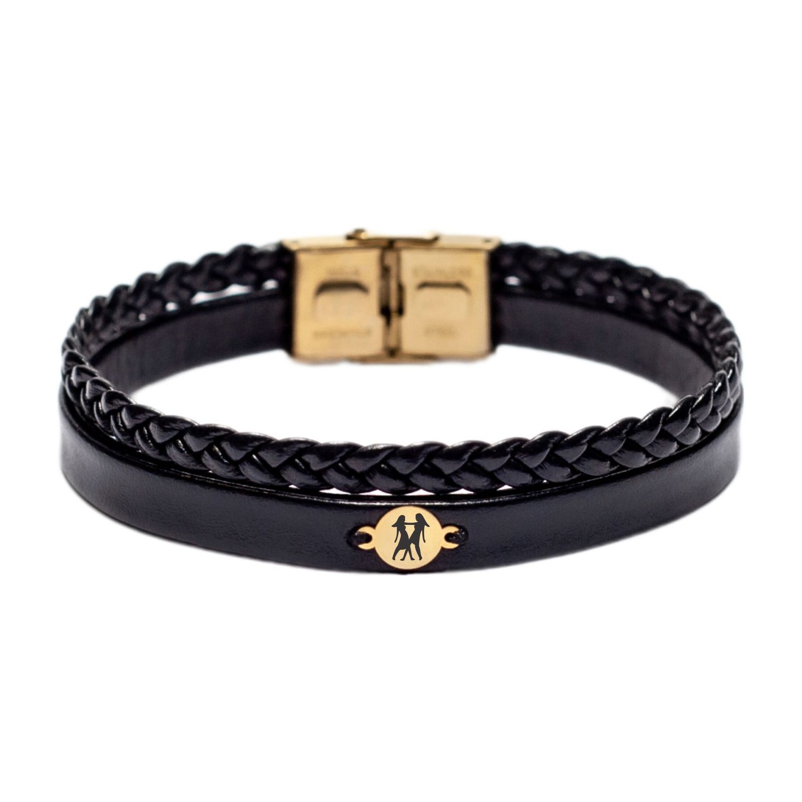 دستبند طلا 18 عیار زنانه لیردا مدل نماد ماه خرداد 827 - - 1