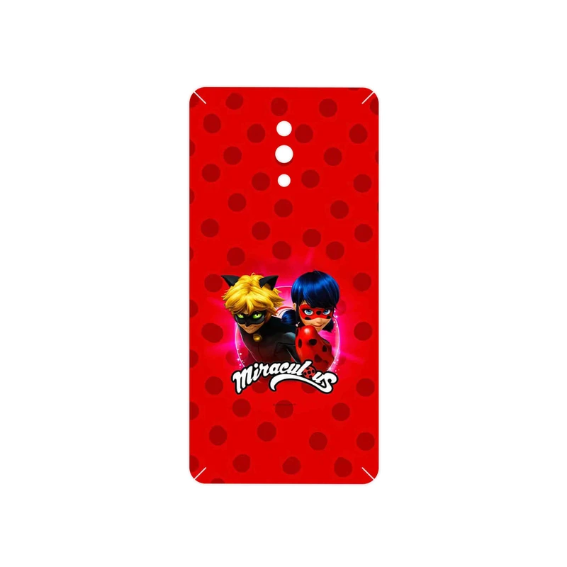 برچسب پوششی ماهوت مدل Ladybug and Cat Noir مناسب برای گوشی موبایل اپو RENO 10X