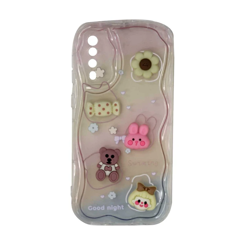 کاور مدل عروسکی فانتزی طرح کیوت مناسب برای گوشی موبایل سامسونگ Galaxy A30S / A50 / A50S