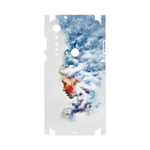 MAHOOT Women and the Cloud Digital Art-FullSkin Cover Sticker for Motorola One Vision Plus