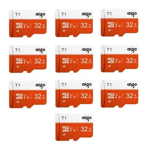 کارت حافظه microSDXC ایگو مدل T1 کلاس 10 استاندارد UHS-I U1 سرعت 80MBps ظرفیت 32 گیگابایت بسته 10 عددی