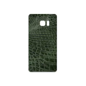MAHOOT Green-Crocodile-Leather Cover Sticker for Samsung Galaxy Note 7