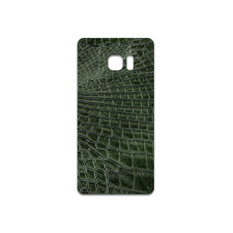 برچسب پوششی ماهوت مدل Green-Crocodile-Leather مناسب برای گوشی موبایل سامسونگ Galaxy Note 7