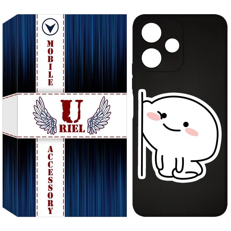 کاور یوریل مدل KSH کد 93 طرح لوس مناسب برای گوشی موبایل شیائومی Redmi 12 5G / Note 12R / Poco M6 Pro 5G