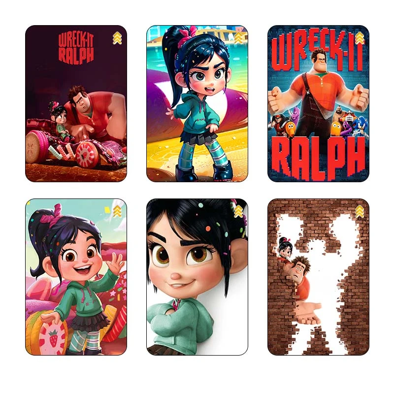 استيکر کارت کارنيکا طرح It Ralph-رالف خرابکار Wreck کد 63985 مجموعه 6 عددی