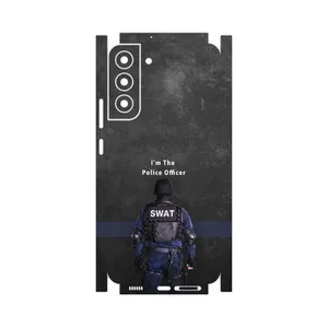 MAHOOT Police Officer-FullSkin Cover Sticker for Samsung Galaxy S22 Plus 5G