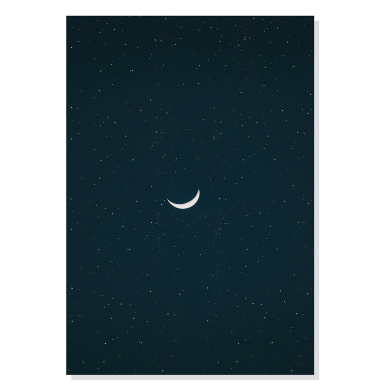 تابلو شاسی طرح حلال ماه Half Moon مدل NV0807