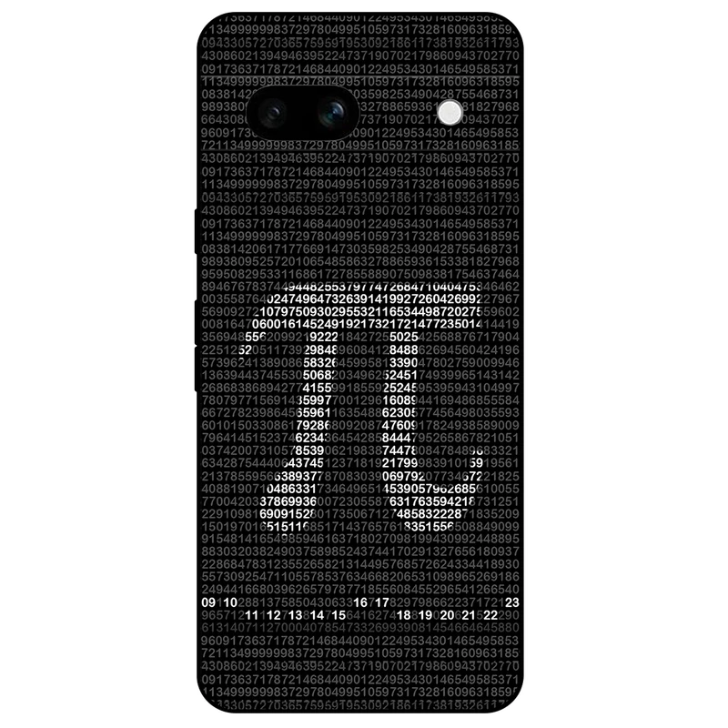 کاور مگافون طرح عدد پی مدل 7240 مناسب برای گوشی موبایل گوگل Pixel 7A