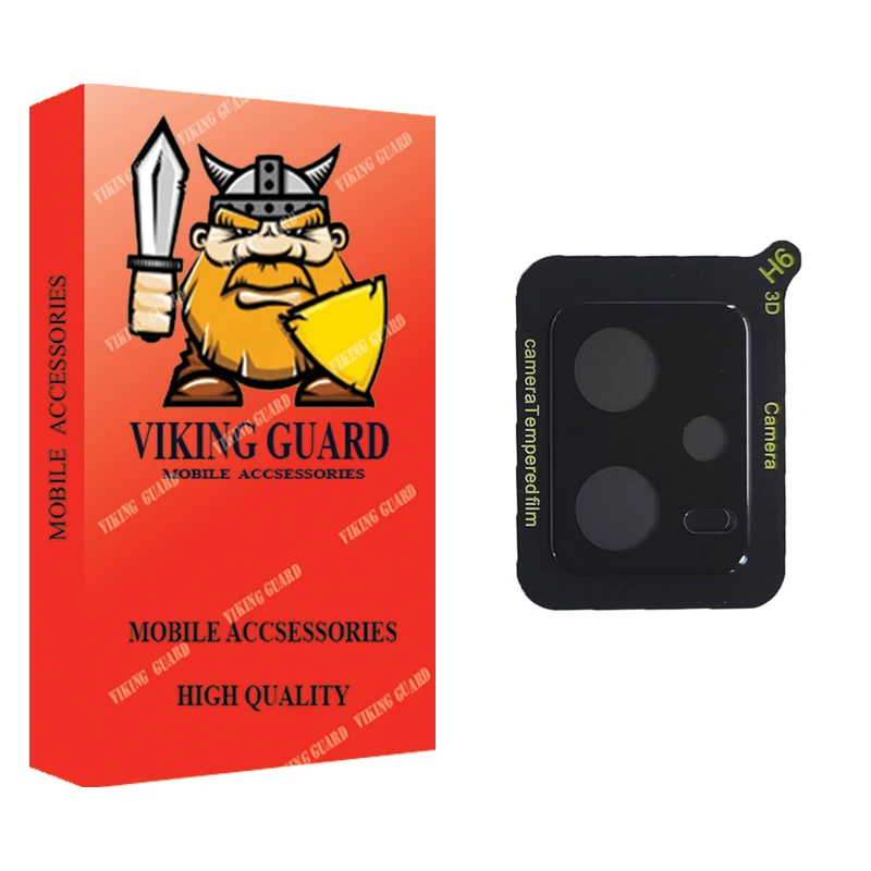 محافظ لنز دوربین وایکینگ گارد مدل 3D مناسب برای گوشی موبایل شیائومی Poco X5