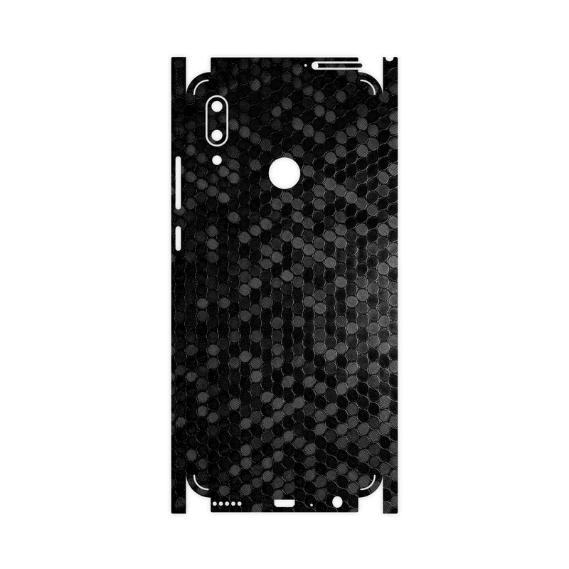 برچسب پوششی ماهوت مدل Honey-Comb-Circle-FullSkin مناسب برای گوشی موبایل هوآوی P Smart 2019