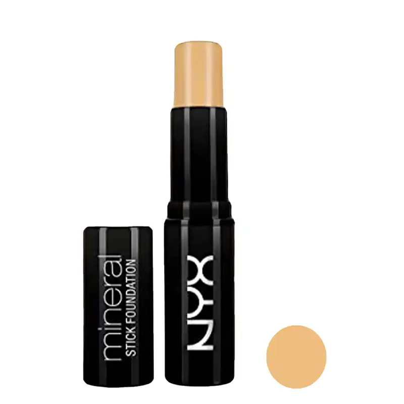 کرم پودر فشرده نیکس مدل Mineral Stick شماره 06