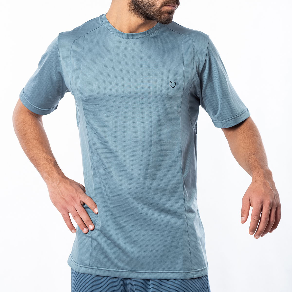 تی شرت آستین کوتاه ورزشی مردانه مل اند موژ مدل M08032-004 -  - 1