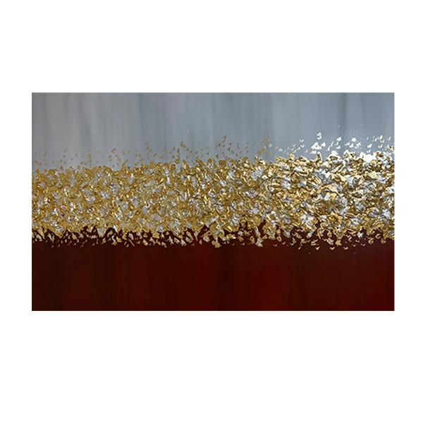 تابلو نقاشی اکریلیک به سبک انتزاعی طرح درخشش نور