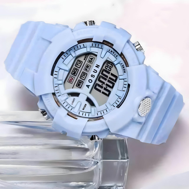 ساعت مچی دیجیتال مدل چراغدار 02