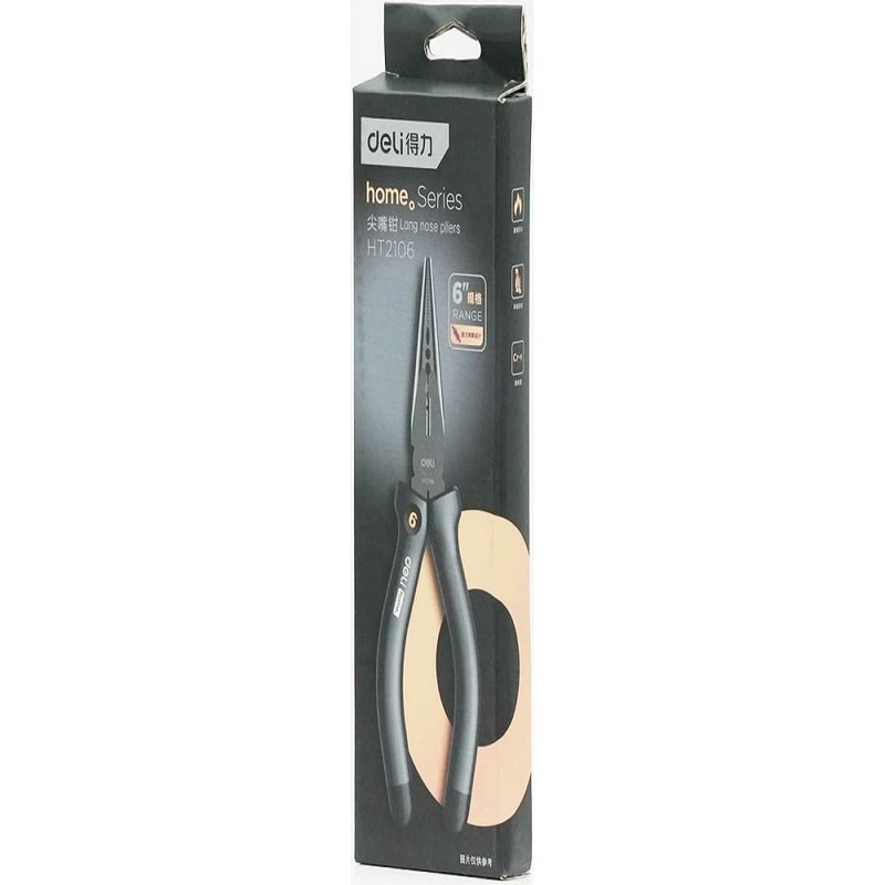 انبر دم باریک دلی مدل HT2106 سایز 6 اینچ