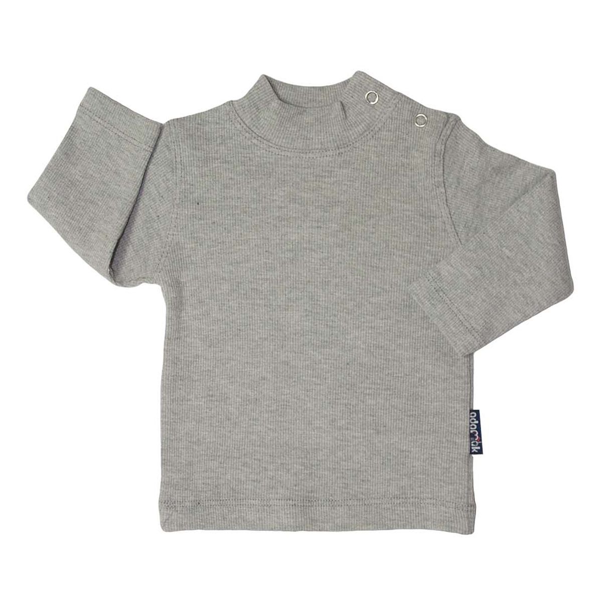 تی شرت آستین بلند آدمک کد 145401 رنگ طوسی -  - 1