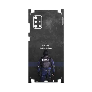 MAHOOT Police Officer-FullSkin Cover Sticker for Samsung Galaxy A71