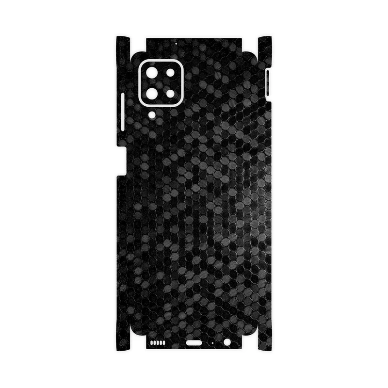 برچسب پوششی ماهوت مدل Honey-Comb-Circle-FullSkin مناسب برای گوشی موبایل سامسونگ Galaxy A12
