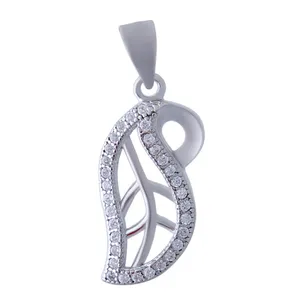    آویز گردنبند نقره زنانه بازرگانی میلادی کد PKR-088