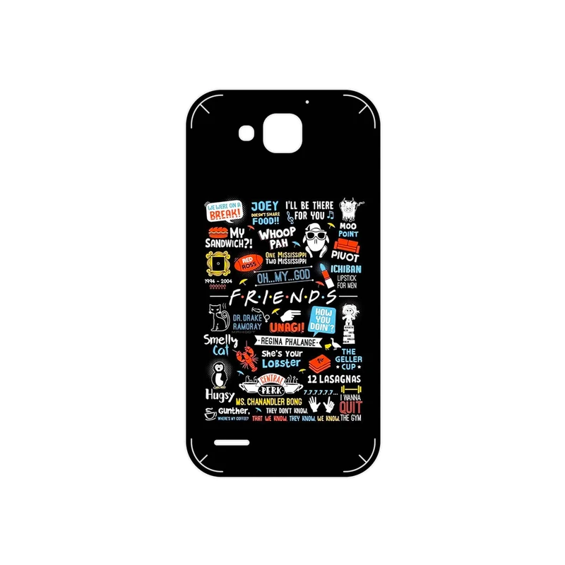 برچسب پوششی ماهوت مدل Friends 2 مناسب برای گوشی موبایل هوآوی Ascend G750