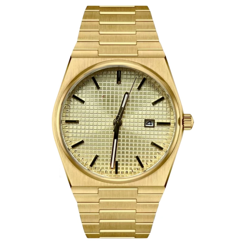 ساعت مچی مردانه کوارتز مدل بند استیل کد 1.4