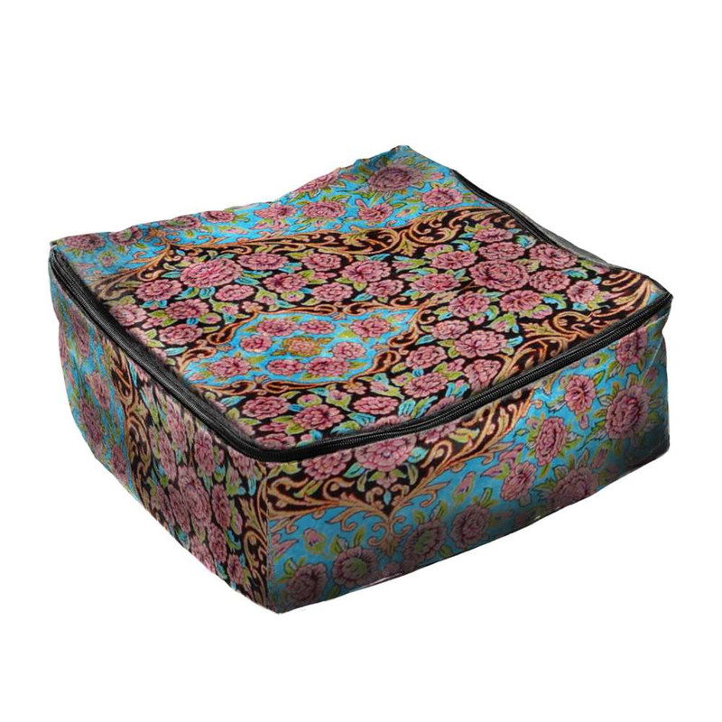 باکس لباس مدوپد طرح قالیچه قم ترنجی گلفرنگی مدل C-Ghom115