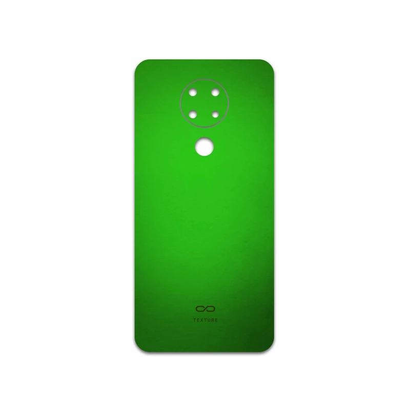 برچسب پوششی ماهوت مدل Metallic-Green مناسب برای گوشی موبایل نوکیا 3.4