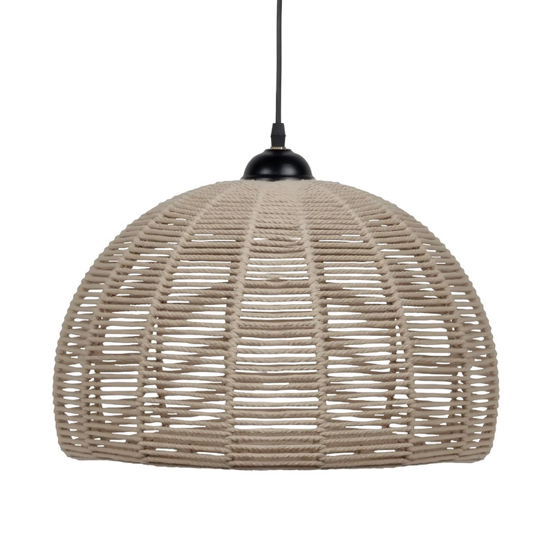 لوستر تزئینی مدل مکرومه دست ساز قارچی کد 01