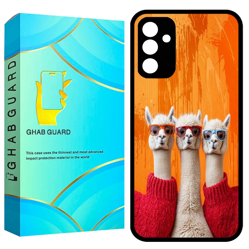 کاور قاب گارد طرح لاما مدل GCHPA34 مناسب برای گوشی موبایل سامسونگ Galaxy A34 5G  