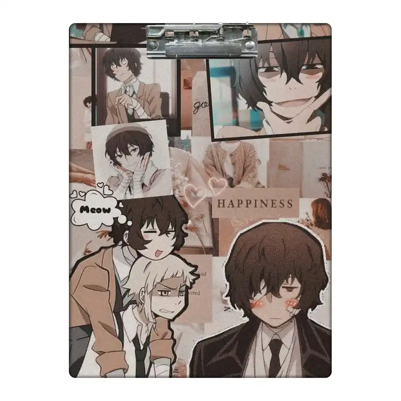 تخته شاسی طرح انیمه سگ های ولگرد بانگو کد 9269193 سایز A4