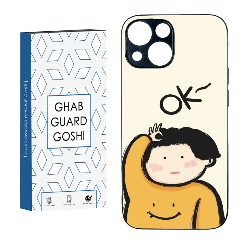 کاور قاب گارد گوشی طرح فانتزی کد TPU-201 مناسب برای گوشی موبایل اپل IPHONE 13 MINI