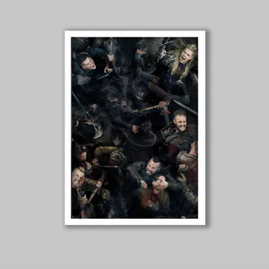 تابلو مدل سریال وایکینگ ها کد LA-G10678