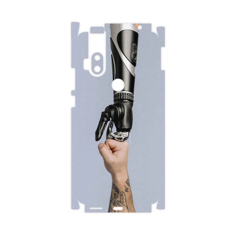 برچسب پوششی ماهوت مدل Robotics-FullSkin مناسب برای گوشی موبایل موتورولا One Hyper