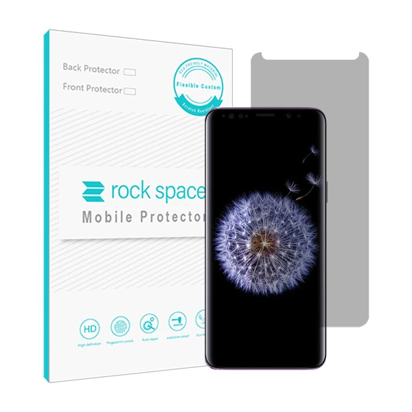 محافظ صفحه نمایش حریم شخصی راک اسپیس مدل HyPRV مناسب برای گوشی موبایل سامسونگ Galaxy S9