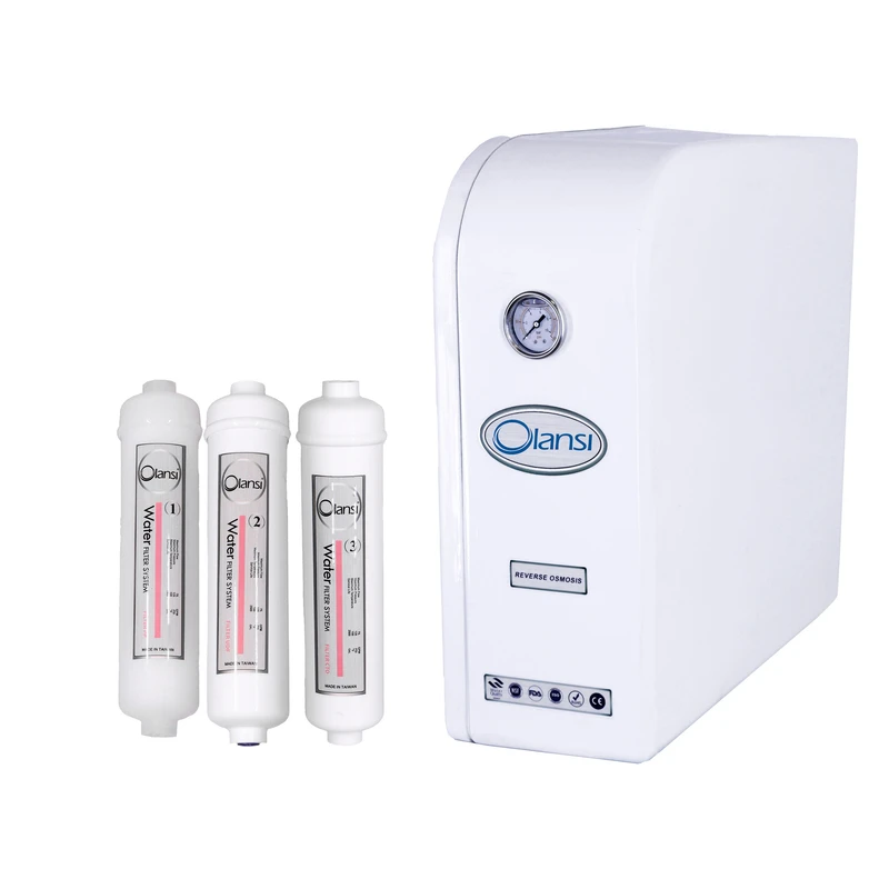دستگاه تصفیه کننده آب اولانسی مدل RO_CASE_WNE8100_W3F مجموعه 4 عددی