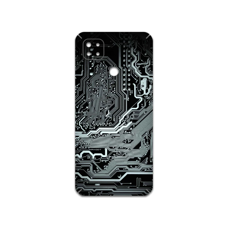 برچسب پوششی ماهوت مدل Black-Printed-Circuit-Board مناسب برای گوشی موبایل شیائومی Redmi 9 Activ