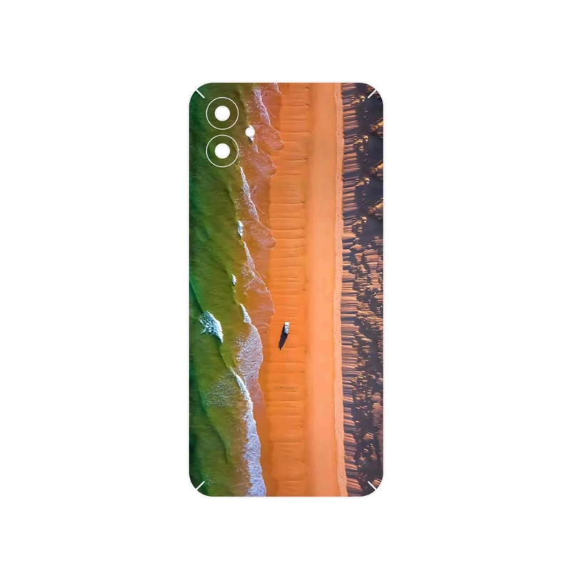 برچسب پوششی ماهوت مدل Beach and Green Sea مناسب برای گوشی موبایل سامسونگ A04e