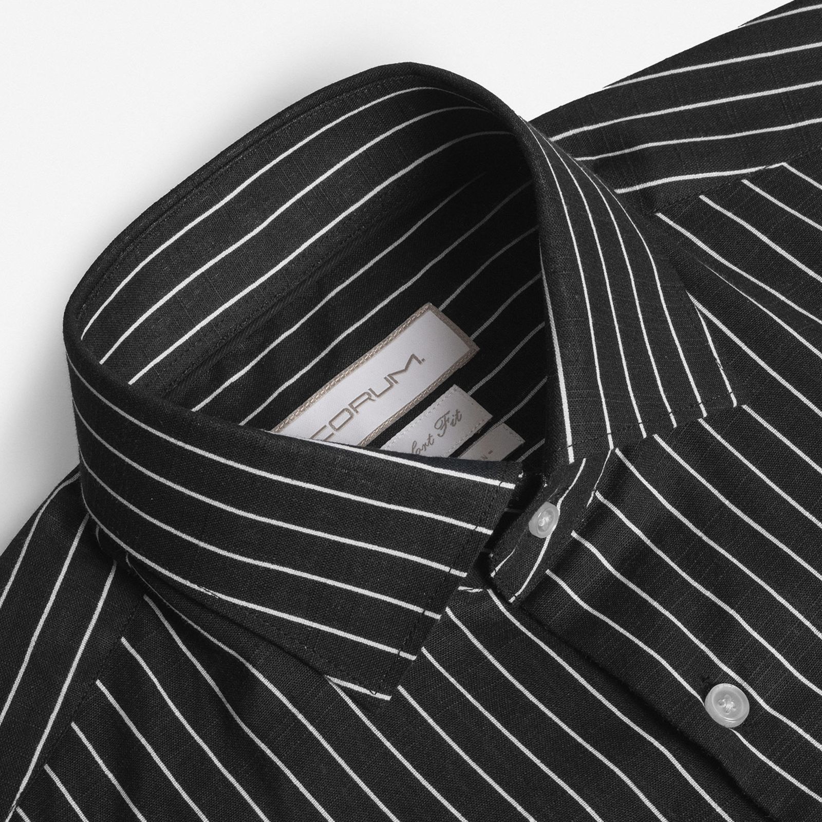 پیراهن آستین بلند یقه برگردان مردانه کروم مدل 2610105  -  - 5