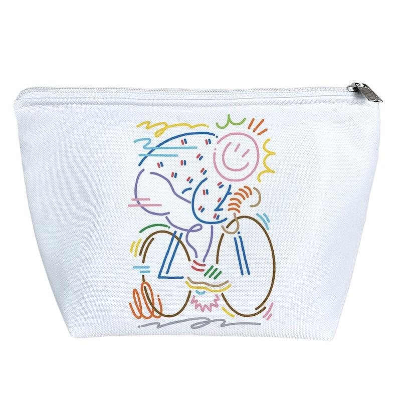 کیف لوازم آرایش دخترانه خندالو مدل دوچرخه سواری کد 7016