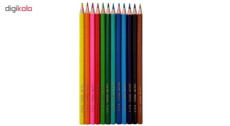 مداد رنگی 12 رنگ ووک کد 1241