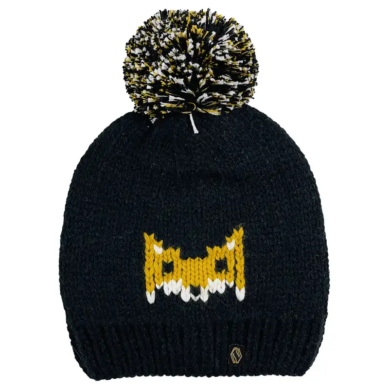 کلاه بافتنی بچگانه تارتن مدل 84021 رنگ مشکی