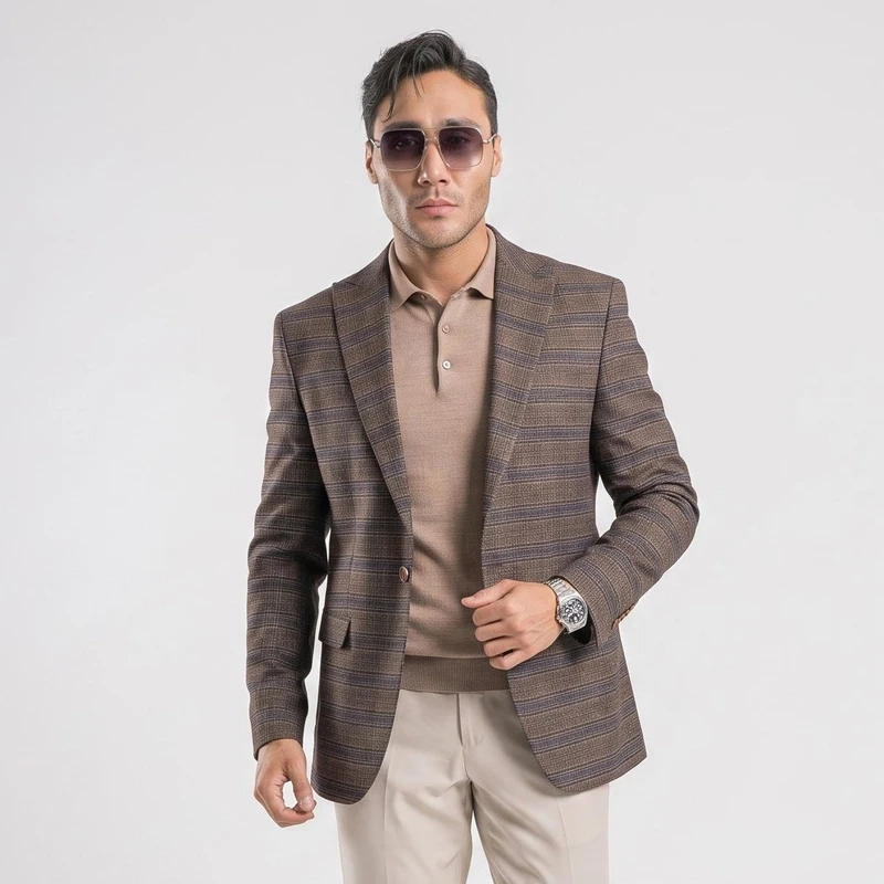 کت تک رسمی مردانه مدل پرنس دوگال 0007