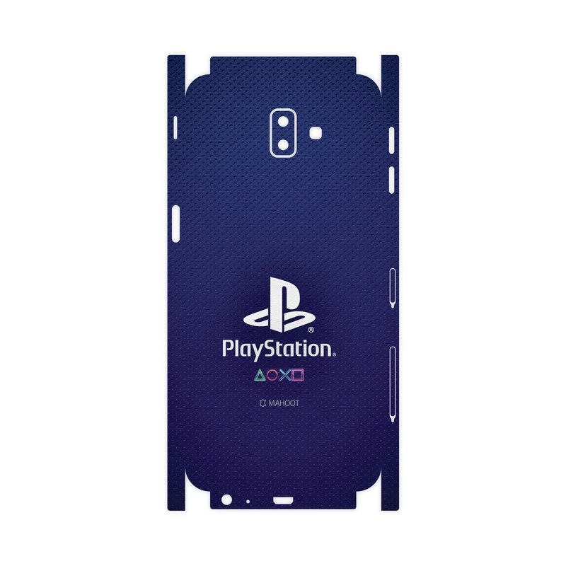 برچسب پوششی ماهوت مدل PlayStation-FullSkin مناسب برای گوشی موبایل سامسونگ Galaxy J6 Plus