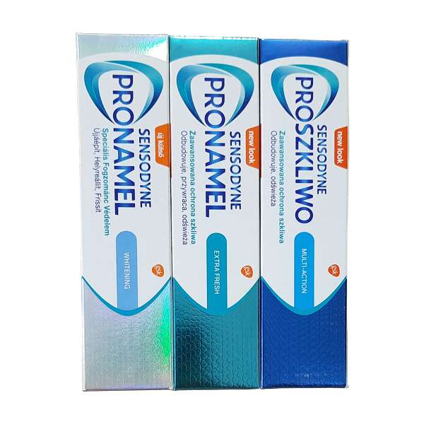خمیر دندان سنسوداین سری پرونمل مدل W - E - M حجم 75 میلی لیتر بسته 3 عددی