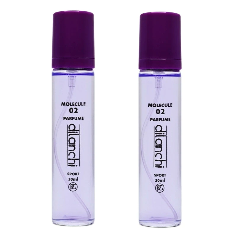 عطر جیبی زنانه دیلانچی مدل Molecule 02 حجم 30 میلی لیتر بسته دو عددی
