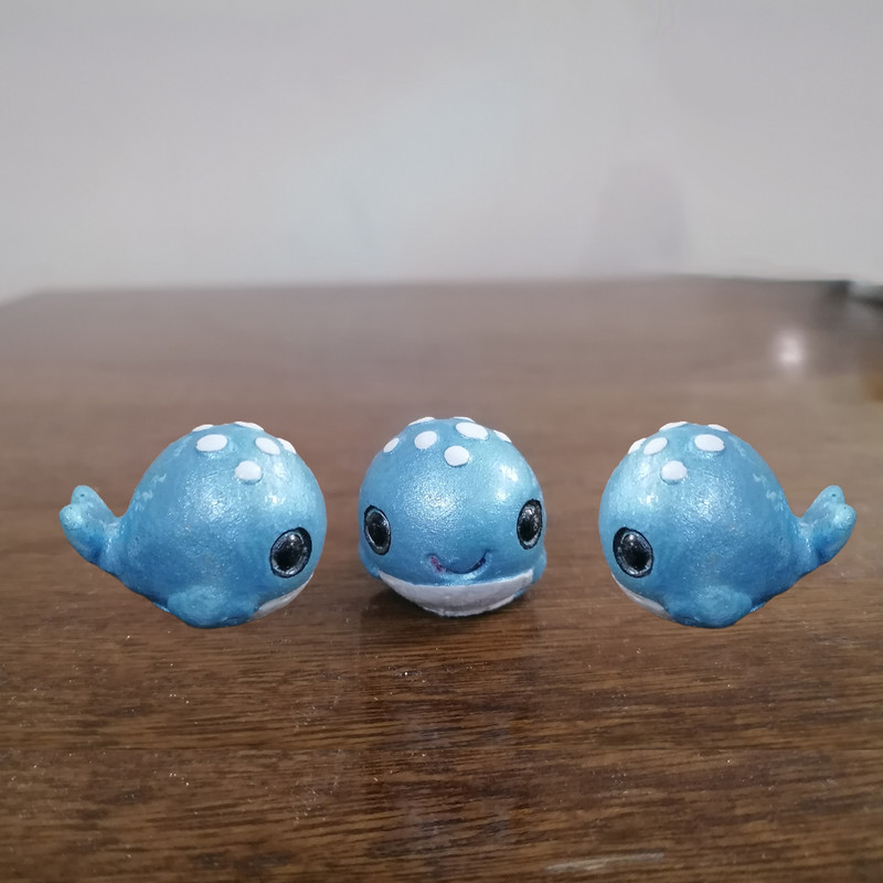 مجسمه مدل نهنگ کد 9898 مجموعه 3 عددی