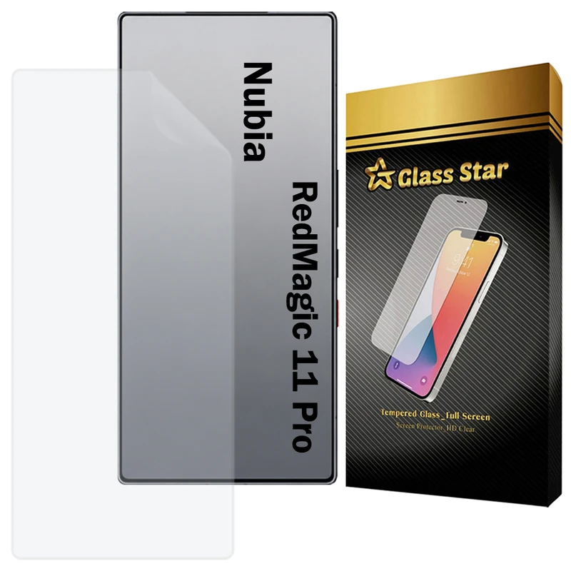 محافظ صفحه نمایش گلس استار مدل GFNMB20 مناسب برای گوشی موبایل زد تی ای Nubia Red Magic 11 Pro