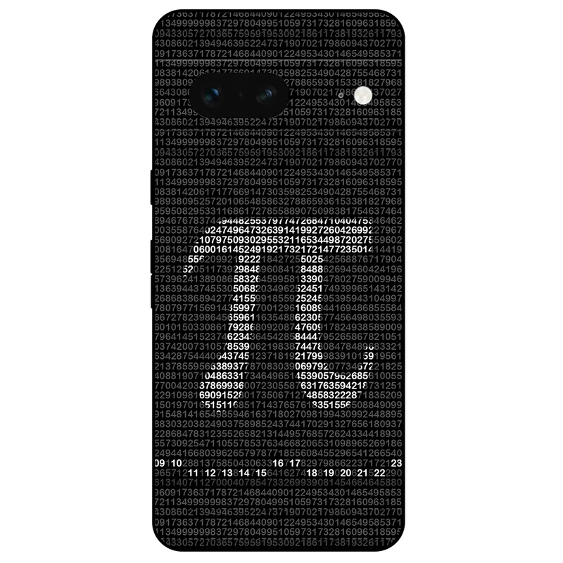 کاور مگافون طرح عدد پی مدل 7240 مناسب برای گوشی موبایل گوگل Pixel 7